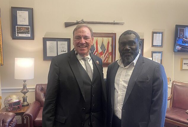 Congressman Neal Dunn (L) may have a terminal diagnosis, Speaker Mike Johnson reportedly told GOP donors on Friday