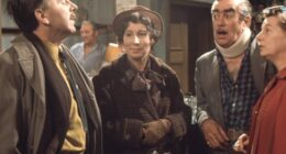 EastEnders actress Elizabeth Kelly (Pictured centre in 1960) has died at the age of 104 after a 40-year television career