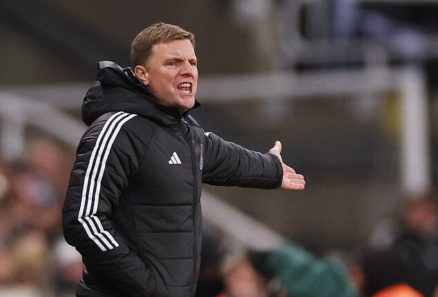 Eddie Howe accepted the boos of Newcastle supporters and admitted he has to perform better