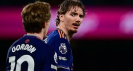 Eddie Howe insists Nick Woltemade's conversion into a midfielder should not harm his chances of going to the World Cup as Germany's No.9