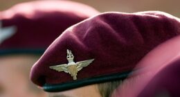 The future of the legendary 'Paras' could be under threat from cost-cutting measures, which astonishingly include being forced to ditch their parachutes (Stock image)