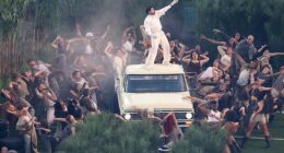 X users have faced a blackout as the social media app crashed during Bad Bunny's halftime show at the Super Bowl. The Puerto Rican rapper is shown performing at the show