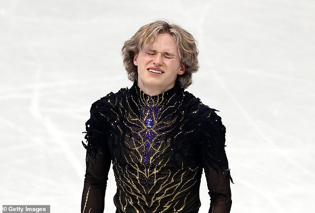American skating star Ilia Malinin revealed he was 'overwhelmed' before his free skate disaster
