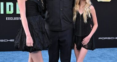 In the months before his death, Eric Dane recorded a private, final interview in which he left a deeply personal message for his two daughters Billie, 15, and Georgia, 14; (pictured May 2024)