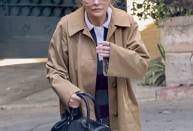 Eric Dane's grieving widow Rebecca Gayheart, 54, was pictured for the first time since the actor's death at 53