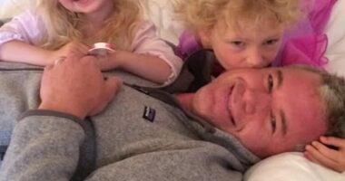 Eric Dane's widow Rebecca Gayheart shared a string of family photos of him in the wake of his death Thursday aged 53 of amyotrophic lateral sclerosis (ALS)