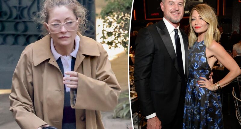 Eric Dane's wife, Rebecca Gayheart, seen for first time since actor's death
