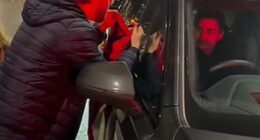 Mikel Arteta (right) says he felt exposed when he was harassed by a fan wanting an autograph