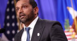 FBI director Kash Patel has flown to Italy but officials insist he is there for a business trip