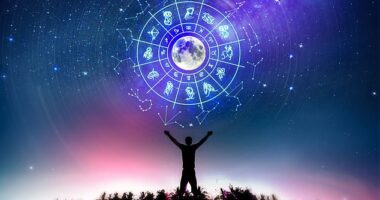 We are now just days away from the rare and potent conjunction of Saturn and Neptune at 0 degrees of Aries. This threshold degree marks a new astrological era (stock image)