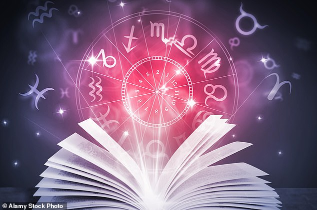 A once-in-a-lifetime alignment occurs today as Saturn , the zodiac’s great architect, meets dreamy Neptune at 0 degrees of Aries, the very first degree of the zodiac wheel (stock image)