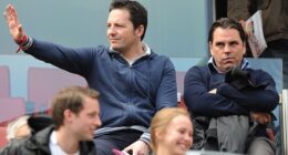 Agent Volker Struth (right) was left unsatisfied when Real Madrid did not come for his player Florian Wirtz last summer