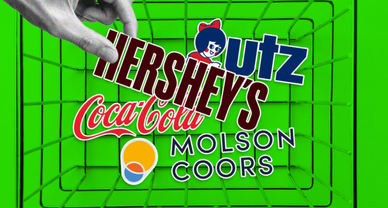 Follow the smart money to the makers of these favorite snack foods and drinks