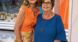Today Show host Savannah Guthrie's mom, Nancy, has been missing since Sunday. The two are pictured on the NBC set in 2023