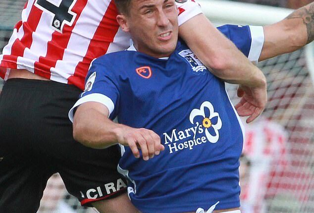 Patrick Lacey (pictured in 2015) is among four people charged with attempted murder