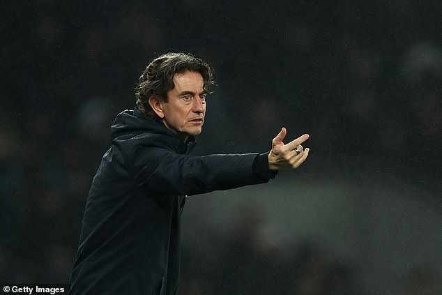 Tottenham fans booed off Thomas Frank's side as they trailed 1-0 to Newcastle at half-time