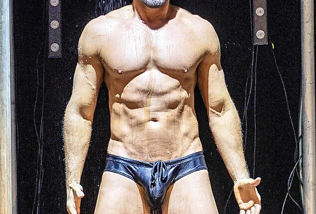 Gareth Gates stunned fans with his rippling physique as he took to the stage with new touring show Boyband In The Buff on Thursday evening