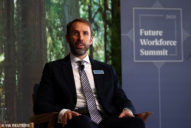 Gareth Southgate has hinted only a high-profile role would tempt him back into management