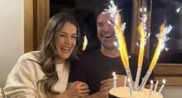 Gethin Jones, 48, enjoyed a sky trip with stunning Sky Sports presenter Pien Meulensteen, 29, for his birthday as he took to Instagram on Sunday to share Instagram snaps