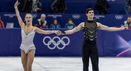 Canadian figure skaters Piper Gilles and Paul Poirier hit the ice on Tuesday for the rhythm dance segment of the competition