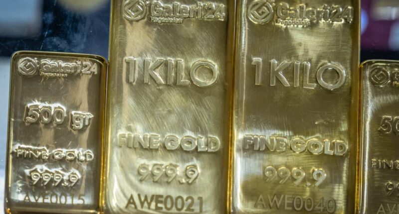 Gold futures reclaim $5,000 mark, buoyed by ‘gradual erosion of confidence’ in the U.S. dollar