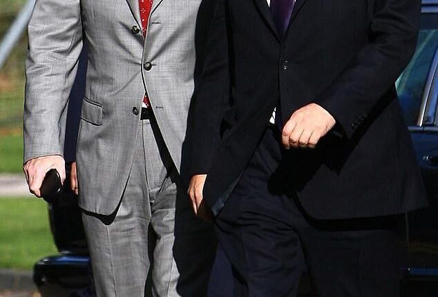 Former Prime Minister Gordon Brown has said Peter Mandelson's secret emails with Jeffrey Epstein while he was in Government could constitute a 'financial crime'. Pictured: Brown and Mandelson in 2008