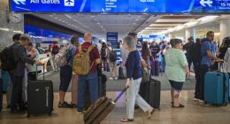 A ground stop was issued on Sunday afternoon at Orlando International Airport amid reports that the air traffic control tower may be on fire