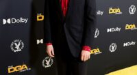 Harry Potter star Harry Melling is worlds away from Dudley Dursley as he mingled with A-listers at the Directors Guild of America Awards