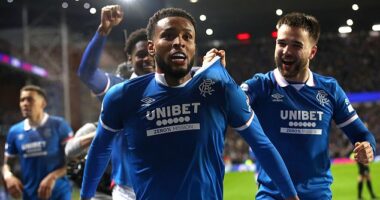 Youssef Chermiti turbo-charged Rangers' title hopes with his Ibrox hat-trick against Hearts