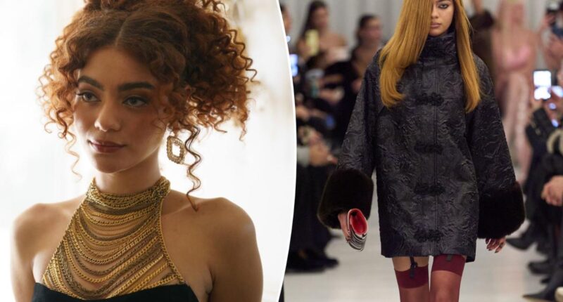 'Heated Rivalry' star Ksenia Daniela Kharlamova on her runway debut, first NYFW and playing Svetlana