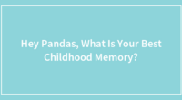 Hey Pandas, What Is Your Best Childhood Memory?