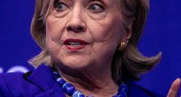 Hillary Clinton has shocked onlookers with her very youthful visage during her appearance at the Jeffrey Epstein deposition. Clinton pictured on Thursday (pictured in 2023)