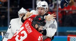 Peacock cut to commercial and deprived viewers of the first fight in Winter Olympic hockey