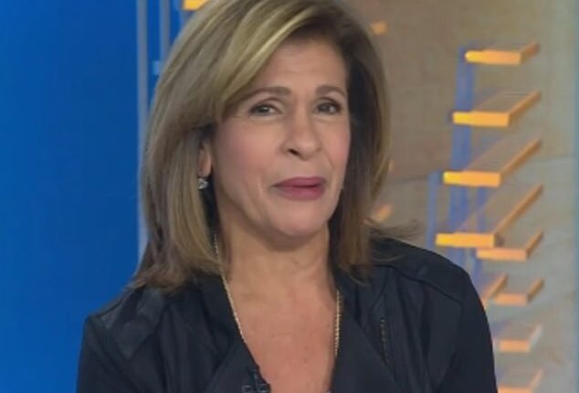 Hoda Kotb returned to the Today show on Friday as the hunt for Nancy Guthrie continues