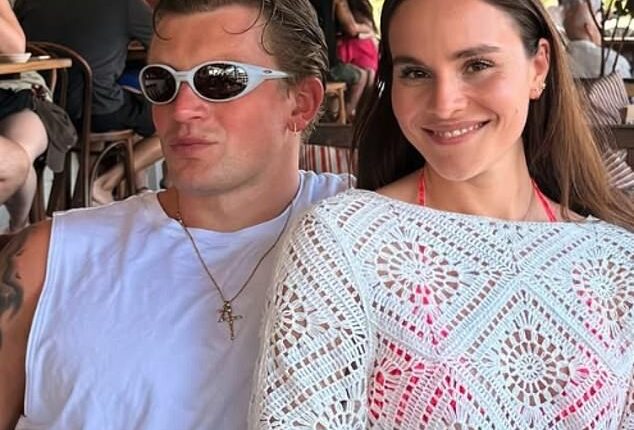 Holly Ramsay and Adam Peaty continued soaking up the sun as they shared the latest glimpse of their honeymoon in Australia  on Friday