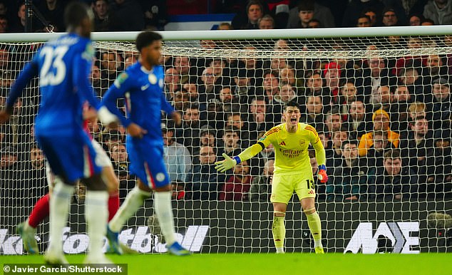 Kepa Arrizabalaga started Arsenal's Carabao Cup semi-final first leg win at his old club Chelsea — now he will be desperate to finish the job tonight