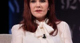 Priscilla Presley (pictured in 2025) has never been far from the spotlight ever since she tied the knot with The King of Rock and Roll