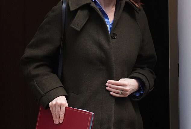 Chancellor Rachel Reeves (pictured on February 4) previously said £150 would be cut from the average household bill from April by scrapping the Energy Company Obligation scheme