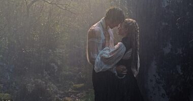 How racy IS Wuthering Heights? As 'hyper-sexualised' film is slapped with a 'severe' content warning, here's exactly what's shown (pictured: Jacob Elordi and Margot Robbie)