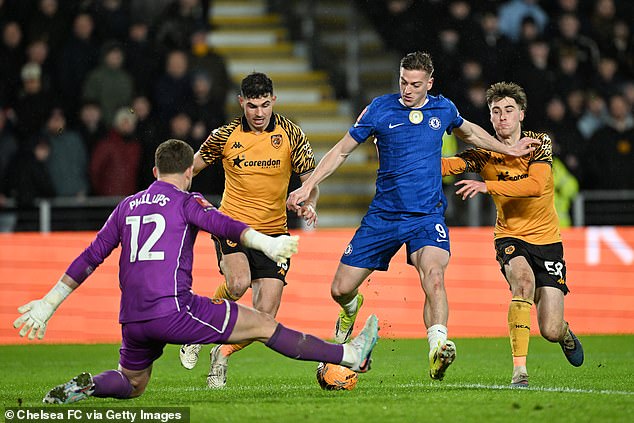 Hull City fans have been arrested after aiming homophobic chants at Chelsea on Friday night