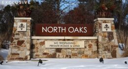 North Oaks, Minnesota, can only be entered by residents or those who have been invited into the private community 10mi outside Minneapolis