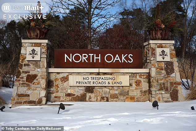 North Oaks, Minnesota, can only be entered by residents or those who have been invited into the private community 10mi outside Minneapolis