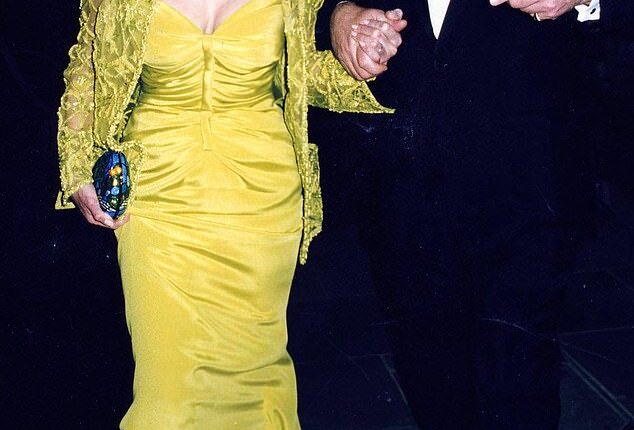 Barbara Amiel with her husband Conrad Black, whom she married in 1992