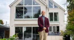 Rippon Ray (pictured), 44, left Hackney, London, and moved to Surrey's exclusive Weybridge in April last year- but things didn't go as smooth as expected