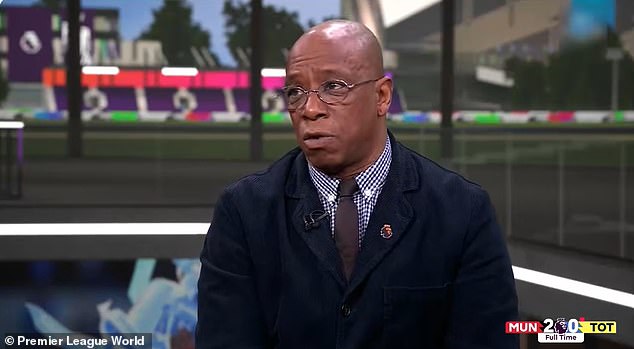 Ian Wright said Ruben Amorim should be 'embarrassed' over his handling of Kobbie Mainoo