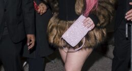 Ice Spice turned heads as she attended Alexander Wang's art event in New York City on Thursday evening