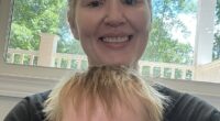 Staci Marklin (pictured with her son) was diagnosed with early-onset Alzheimer's at only 43 years old. She began noticing symptoms that didn't align with her previously hyper-organized and meticulous mind