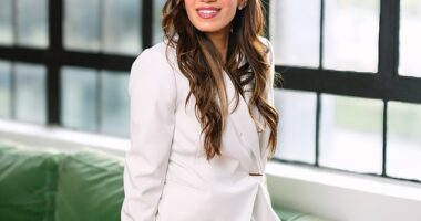 US vascular surgeon, Dr Rema Malik (pictured), has issued a blunt warning that spider veins are often a sign of something far more serious - especially in our 30s and 40s