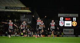 League Two minnows Grimsby Town will aim to topple a Premier League giant for the second time this season after triumphing over Manchester United in the Carabao Cup in August