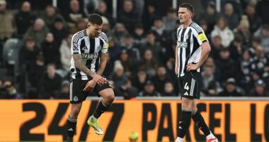 Newcastle captain Bruno Guimaraes led a players summit after the Brentford defeat to improve their declining form